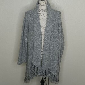 Emreco Wool Blend Cardigan Sweater Gray Size EU 44